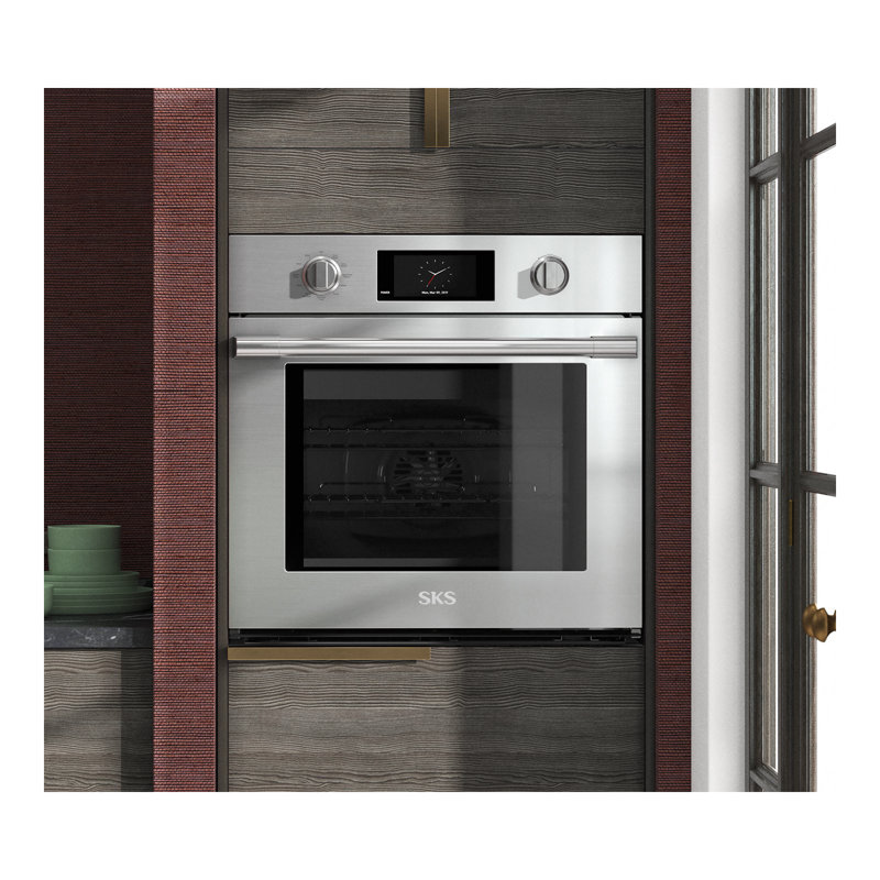 30-Inch Single Wall Oven With Steam-Combi