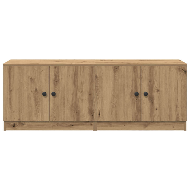 66 cm W Bedside Table, Artisan Oak