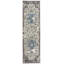 Tapis gris zone oriental Claremont-255698289
