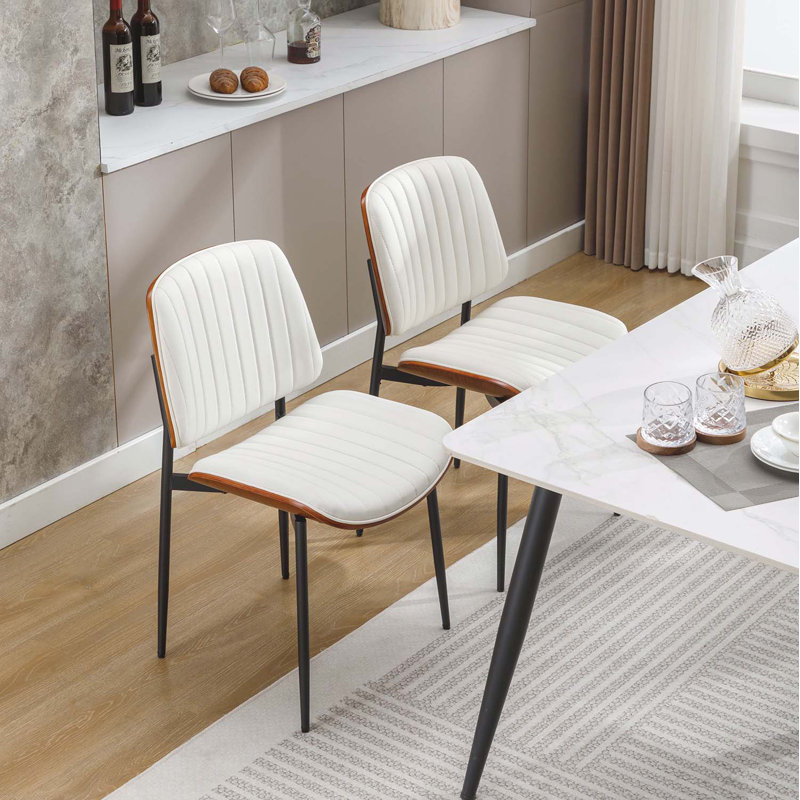 Jonaton 0'' H Polyurethane Upholstered Side Chair