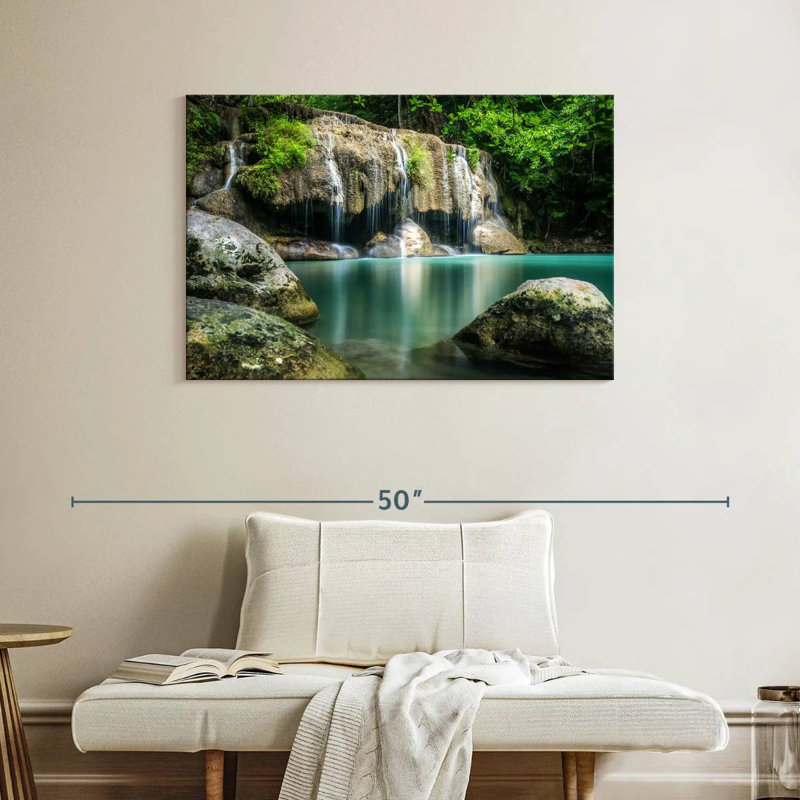 Chutes d'eau Kerrick Calming Erawan, H 26 po x l 39 po