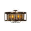 6 - Light Semi Flush Mount