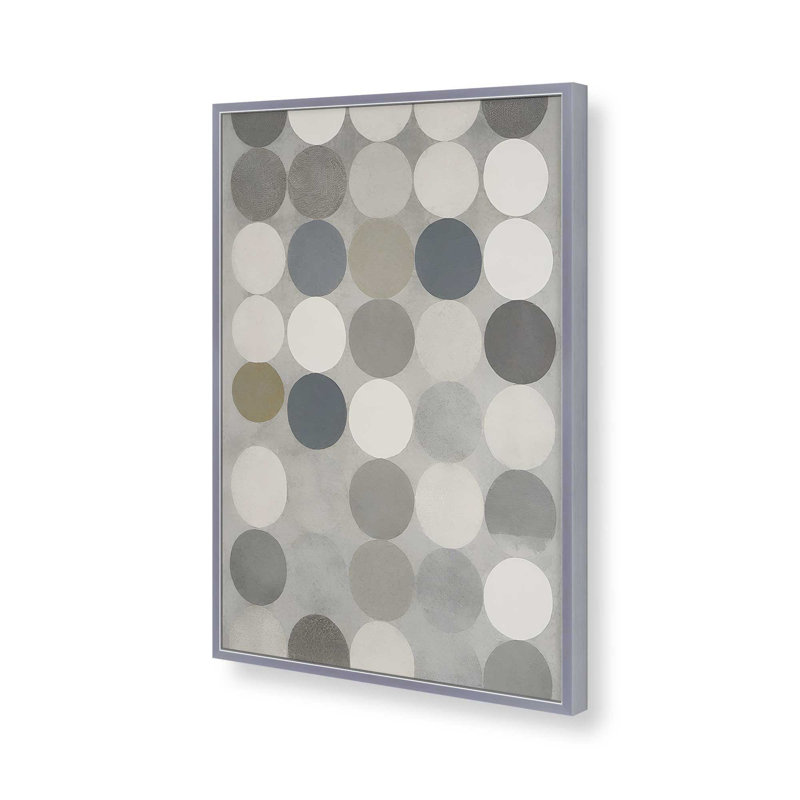 Impression sur toile gris en demi-teinte II par Elena Ray, H 48 po x l 36 po, Impression sur cadre ouvert sans papier mat