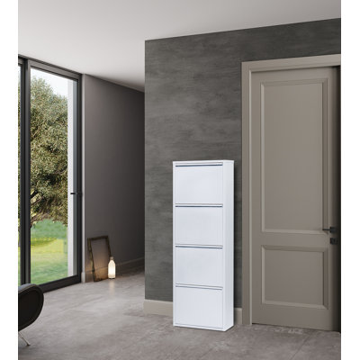 8 Pair Shoe Storage Cabinet