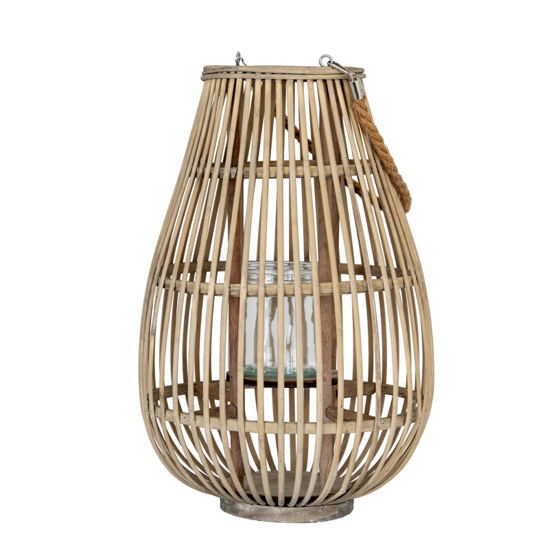Andrian Wicker Candle Accessories, 52cm H x 33cm W x 33cm D