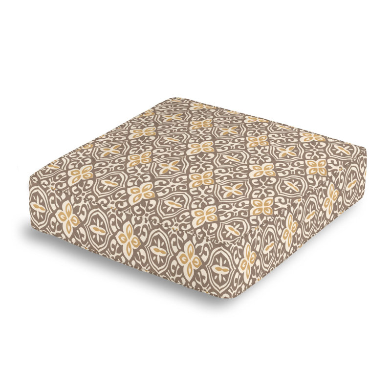 Less Is Moorish Square Pillow Cover & Insert, Rattan