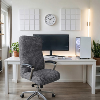 Stretchy Slipcover for Office Chair - Easy to Clean & Durable - Comfort Collection