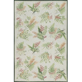 Gros Point Needlepoint Flatweave Wool Area Rug