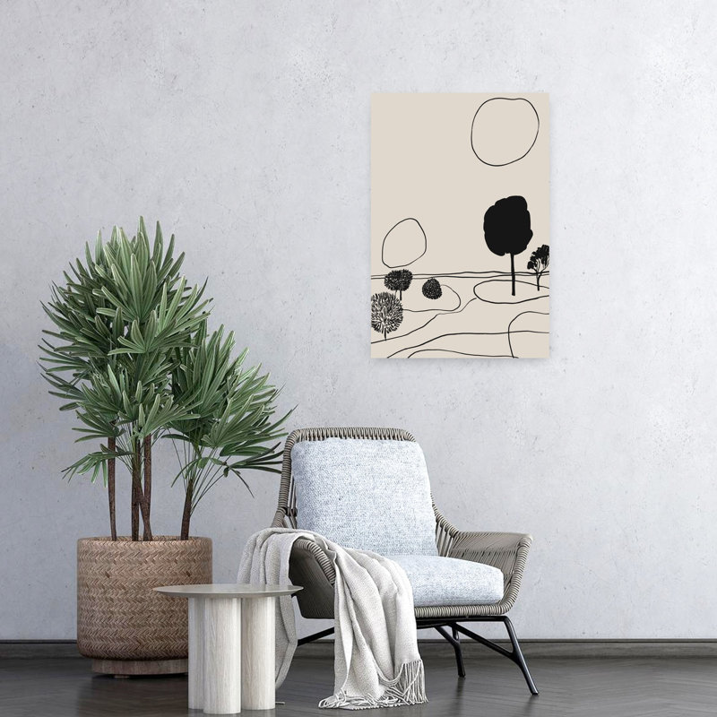 Art contemporain contemporain abstrait, H 24 po x l 16 po