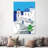 Santorini by Jen Bucheli - Wrapped Canvas Print-829542934