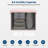 Folding Teddy Fleece Storage Ottoman With Storage-1562432017-1562432022