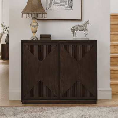 Armoire de rangement moderne en forme de V avec rangement pour le salon