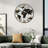Large Metal Wall Clock