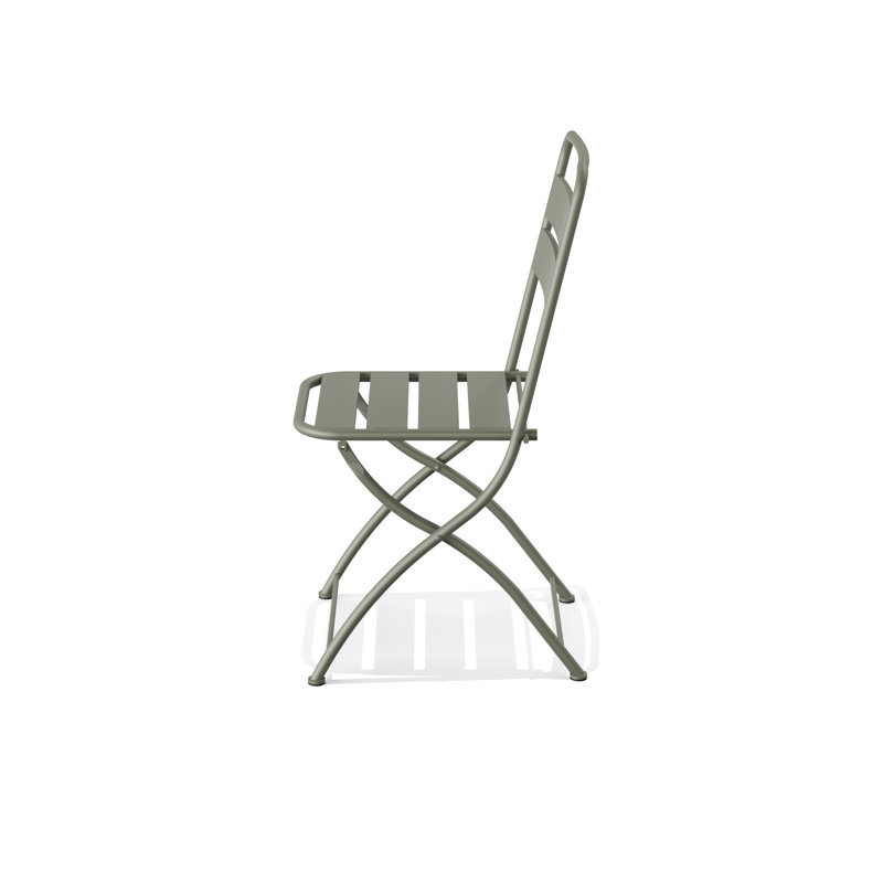 Asencion 2 - Person Patio Dining Set with Square Table, Green