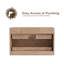 Base de meuble-lavabo flottant mural 30 po seulement, lavabo non inclus