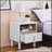 Single drawer bedside table, modern style bedside table, wooden bedside table, bedside table-577676027