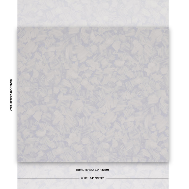 Schumacher x Backdrop Atmos Wallpaper, Cool Lilac