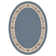 Alminus Symphony Lapis Floral Area Rug