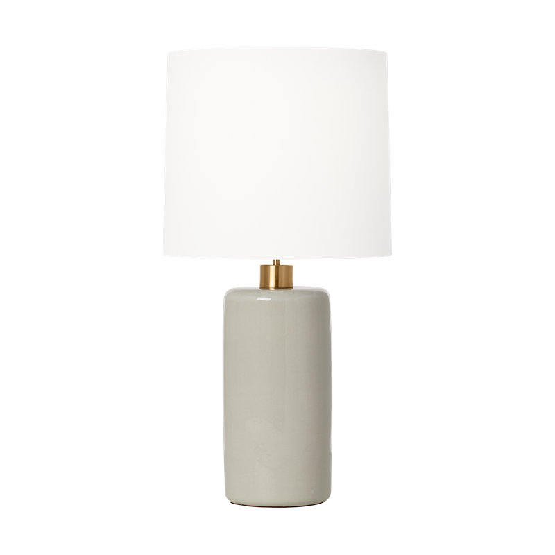 Shanghai LED Table Lamp, Shellish Gray