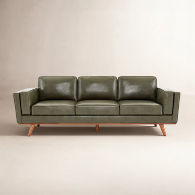 Reeves 84'' Vegan Leather Sofa