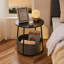 Table de chevet avec panier en tissu pour chambre à coucher Modern-429785366