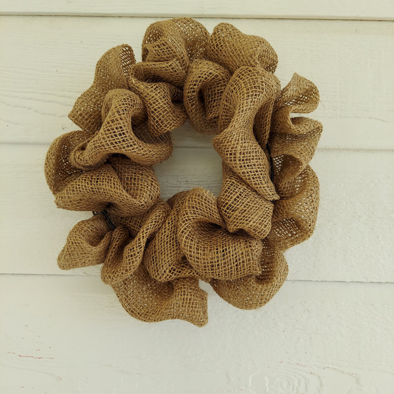 Couronne de toile de jute 10 po