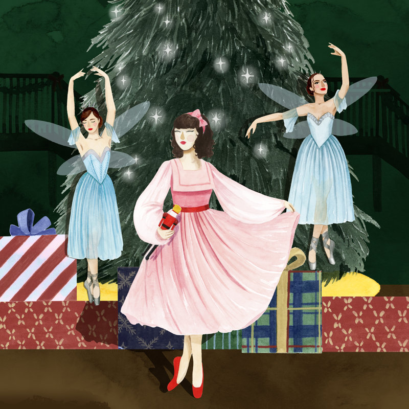 Casse-noisette de Noël II, H 20 po x l 20 po x P 1,25 po