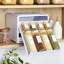 Étagère à épices réglable YouCopia SpiceStack®, assaisonnements rétractables pour 24 bouteilles et porte-épices pour l'organisation d'armoires de cuisine et de garde-manger avec 104 étiquettes incluses, collection Organiser Hero