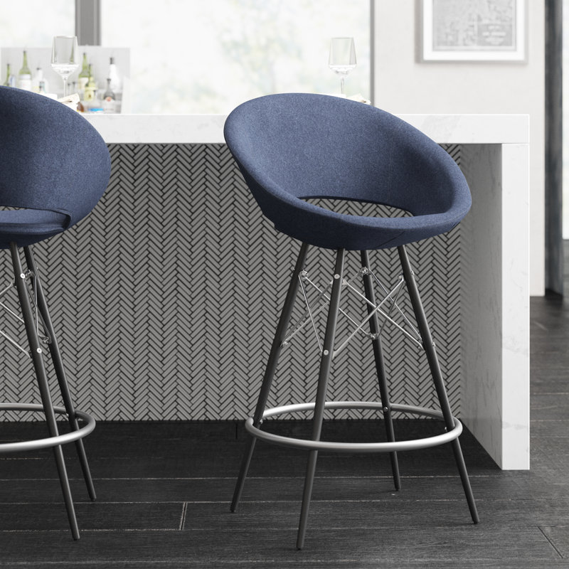 Rowena Upholstered Counter Stool, Bar Stool (29” Seat Height)