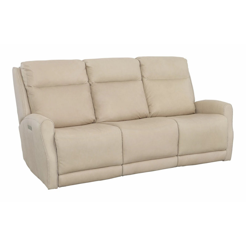 Hailey Power Left And Right Reclining Sofa, Tan