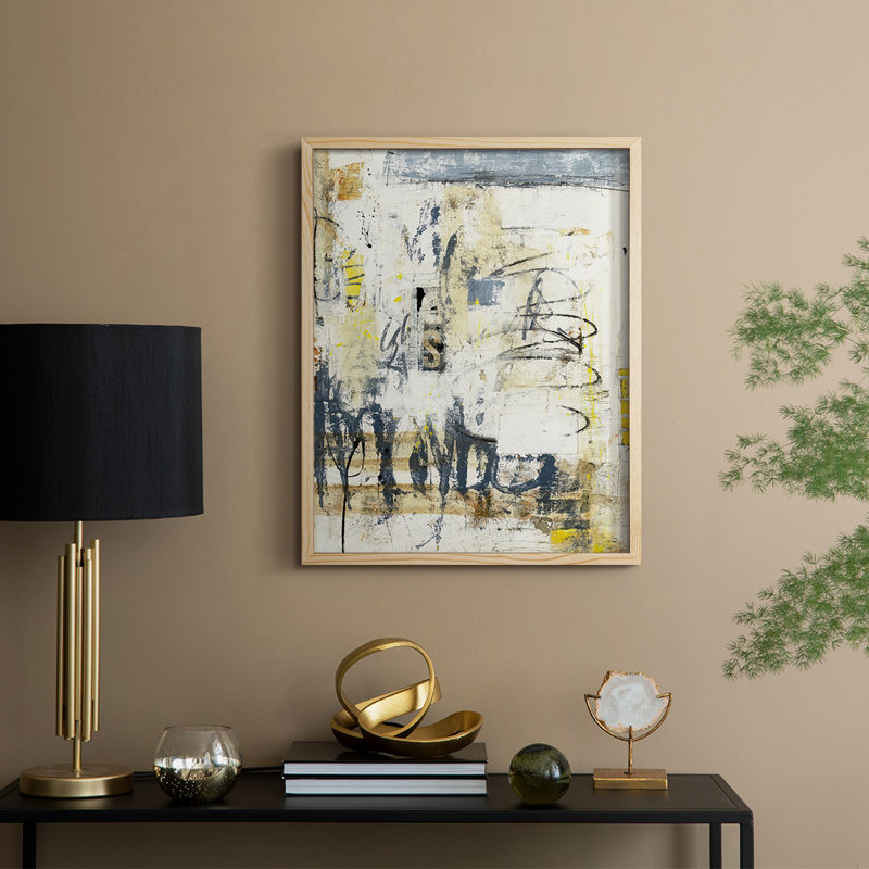 Urban Revival Framed Print - Solid Wood, 11" H x 9" W