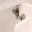 Meuble-lavabo de 20 po avec lavabo, armoire de salle de bain avec porte à fermeture douce, support de rangement et tablette ouverte-111123788