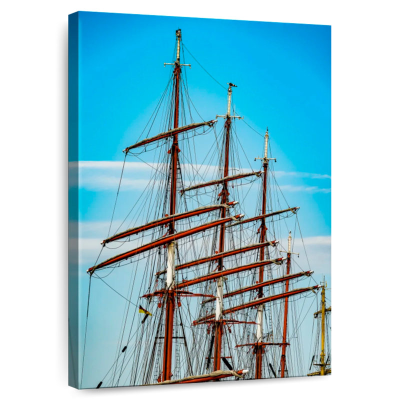 Mehar Sailboat Mast, 51" H x 34" W