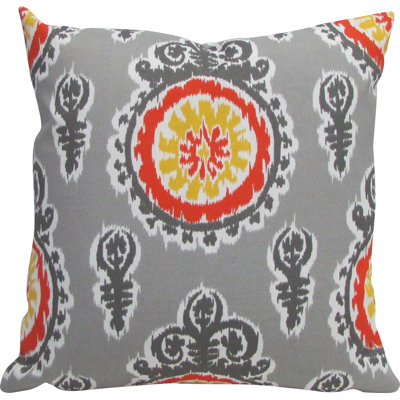 Outdoor Living Ikat Pillow Cover