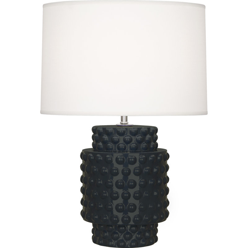 Small Dolly Accent Lamp, 21.5" H x 15" W x 15" D, Obsidian