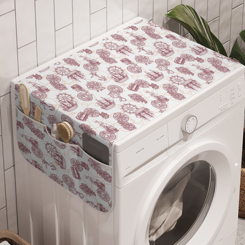 Paquet de 2 framboise pêche de 47 po x 18,5 po East Urban Home