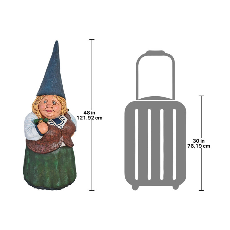 Statue mère gnome matriarche Mère Dagmar
