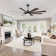Antoinesha Ceiling Fan with LED Lights