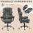 Executive Office Chair with 6-point Massage, Footrest-238746062