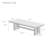 Modern rectangular solid wood dining table-2076327134