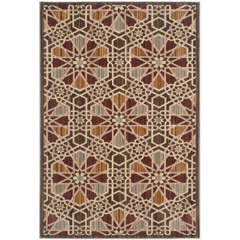 Sarabia Infinity Performance Geometric Rug, Rectangle 8' x 10'