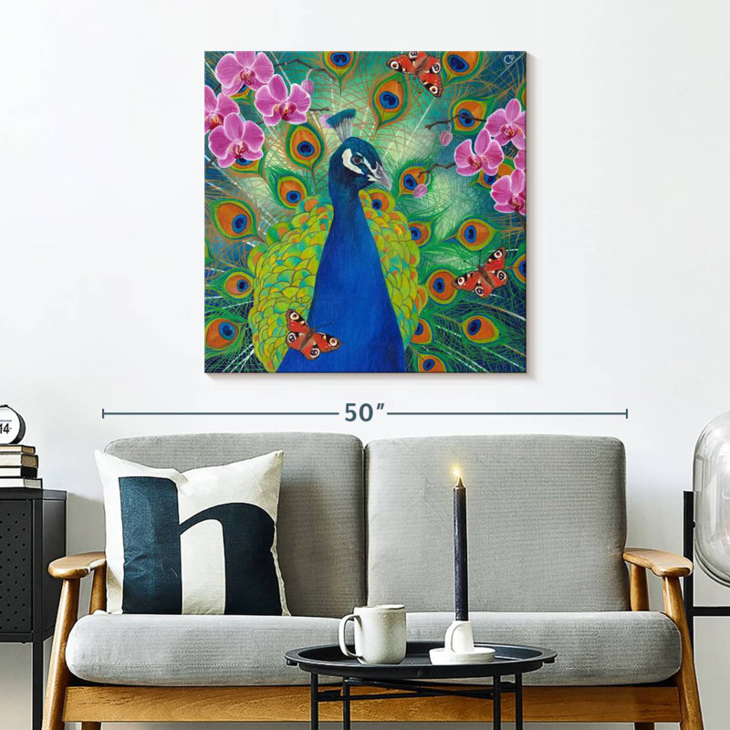 Crowle Peacock Opulence, H 30 po x l 30 po