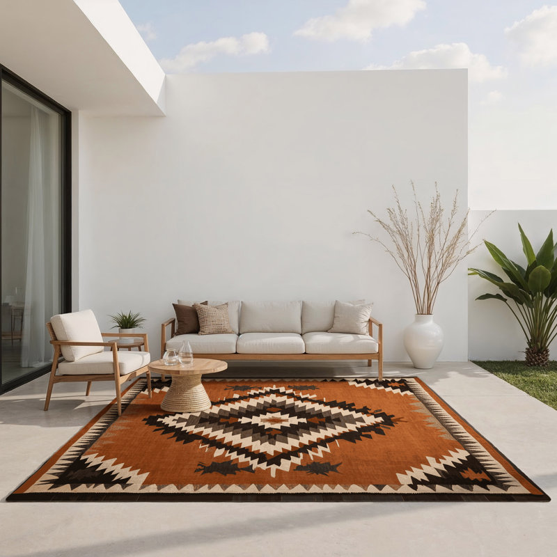 Tapis intérieur et extérieur Canyon Echo, Rectangle 1 pi 6 po x 2 pi 6 po