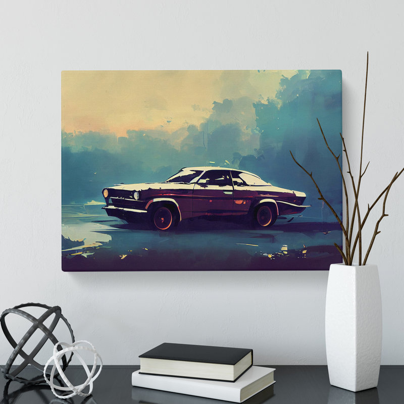 Concept Car Vol.6 - Wrapped Canvas, 40cm H x 60cm W x 3cm D