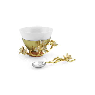 Cherry Blossom Handmade Soup Bowl