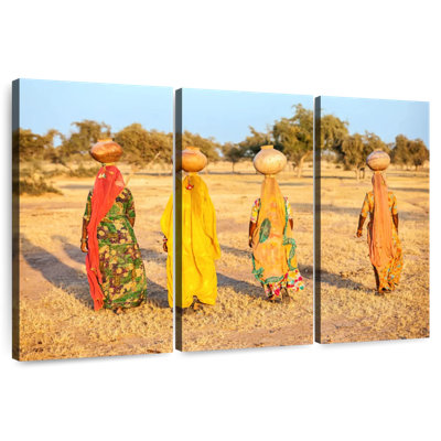 Femmes d'eau Leisha Rajasthani
