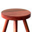 Table d'appoint moderne en bois franc massif fabriquée à la main