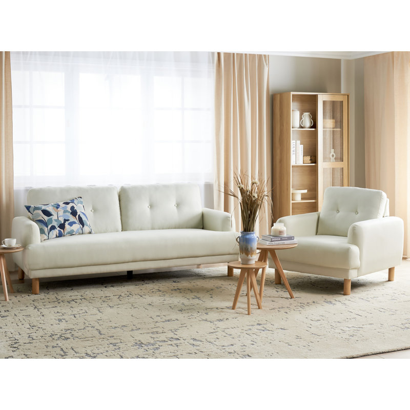 Rinna 2 - Piece Living Room Set, Off White