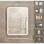 Miroir de salle de bain rectangulaire à DEL-16871169