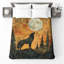 Couvre-lit loup-125325175